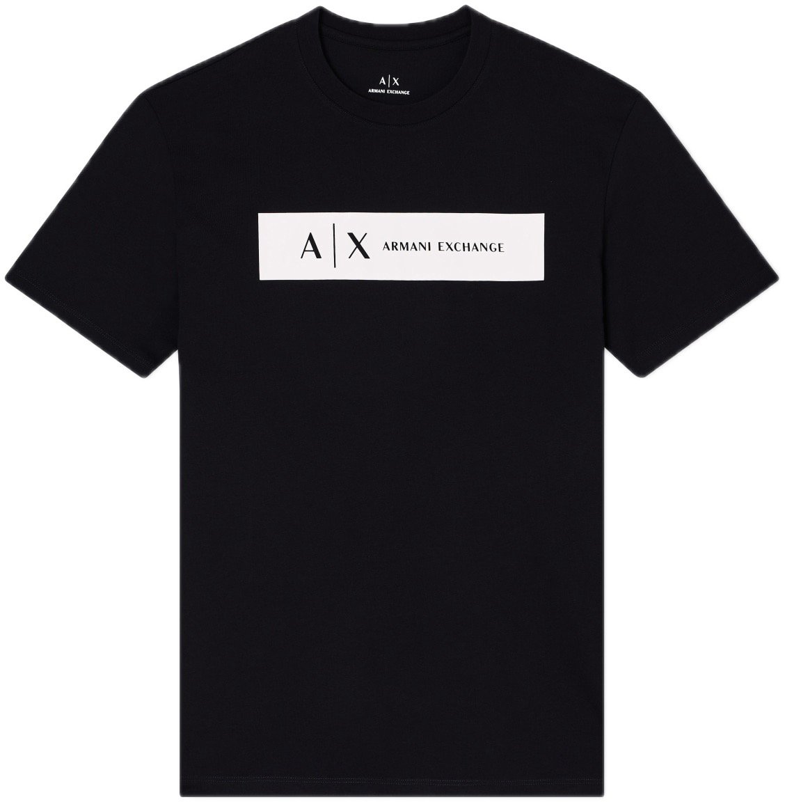 Armani Exchange T-shirt Black Zwart