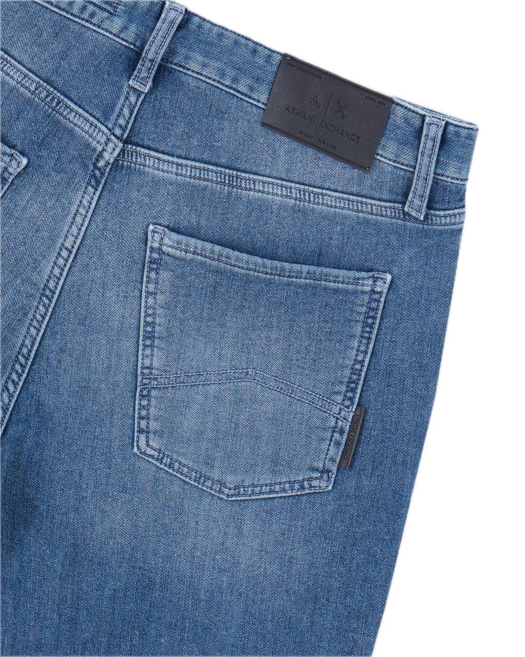 Armani Exchange Blue Jeans J14 Blauw