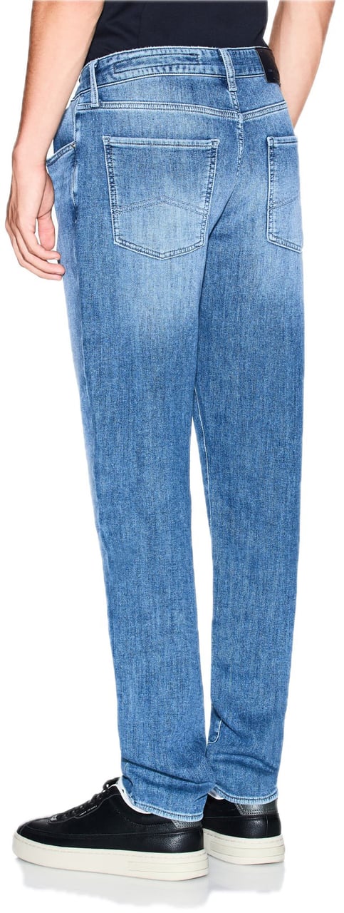 Armani Exchange Blue Jeans J14 Blauw