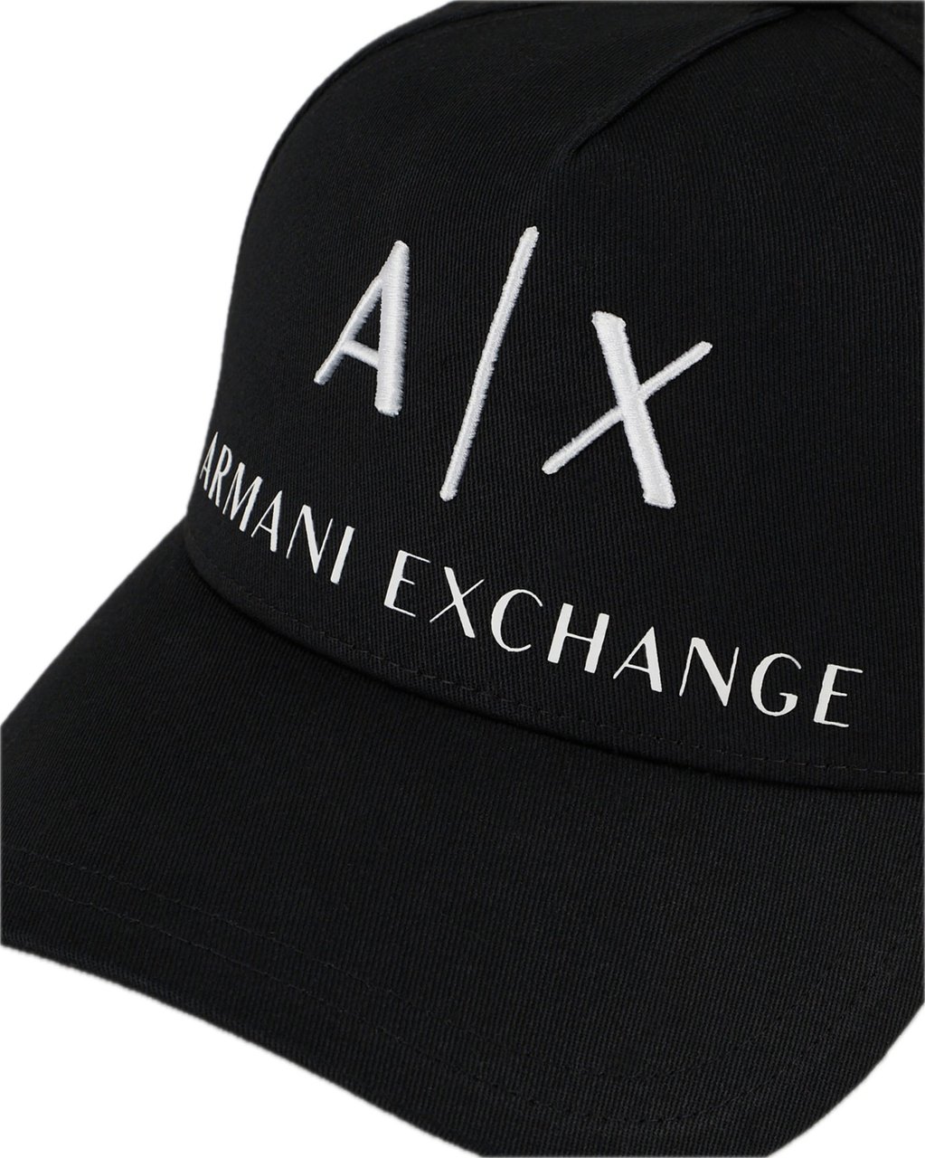 Armani Exchange Cap Black Zwart