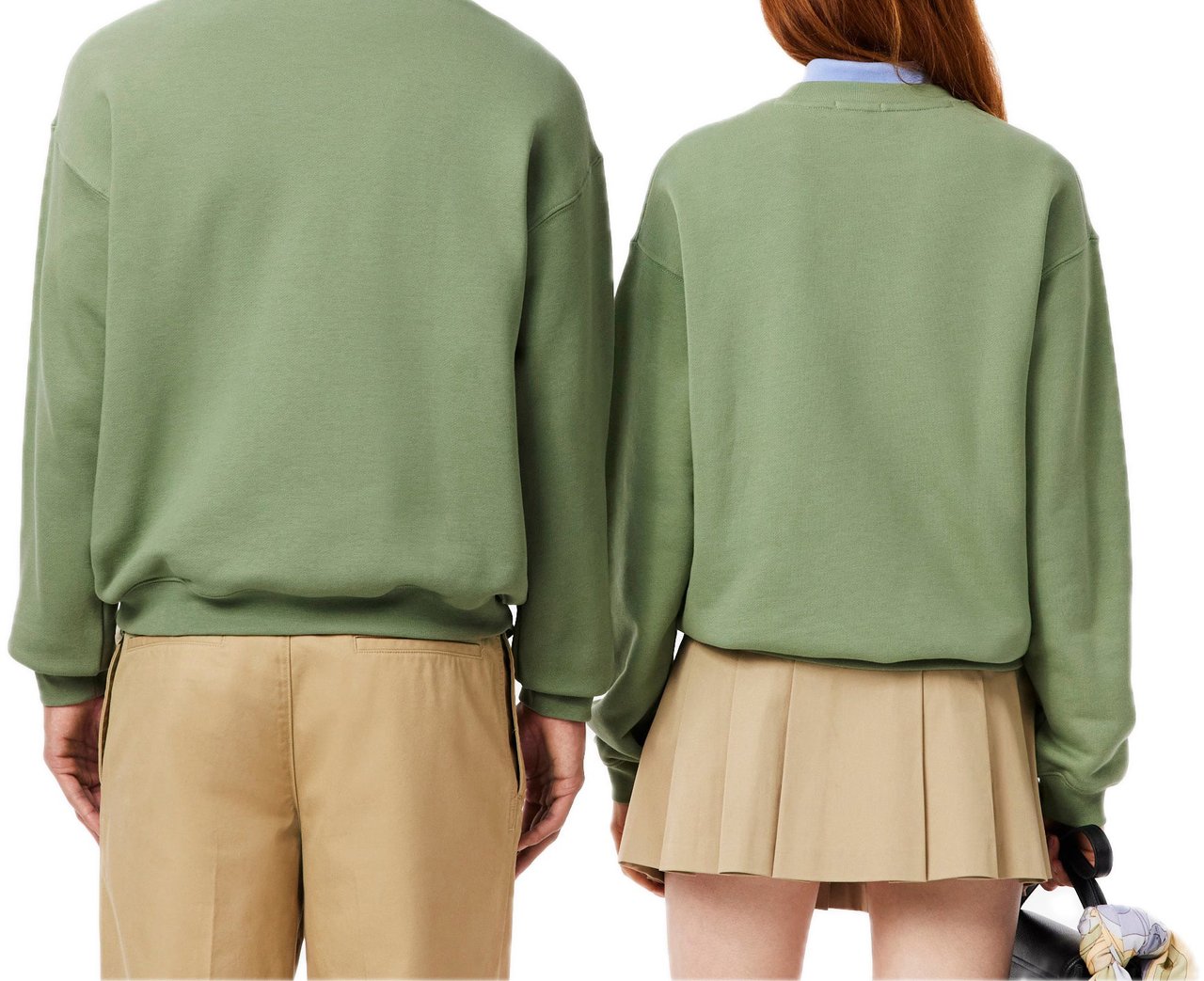Lacoste Fleece Sweatshirt Groen