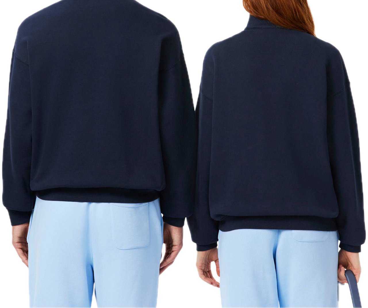 Lacoste Fleece Sweatshirt Blauw