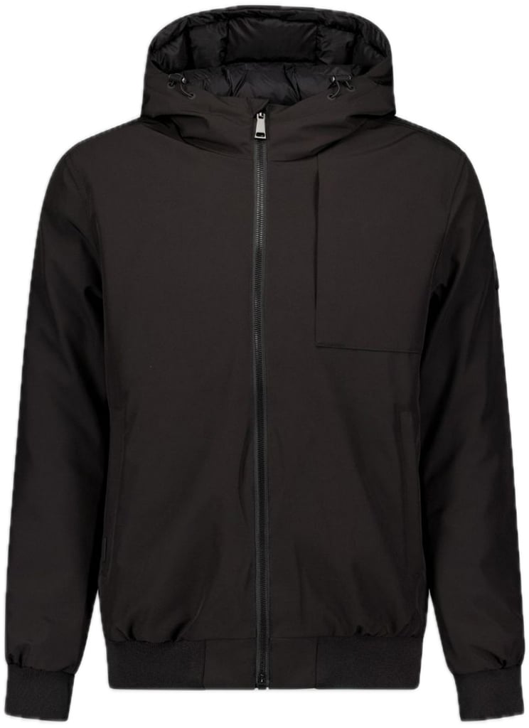 Airforce Hooded Reversible Jacket Zwart