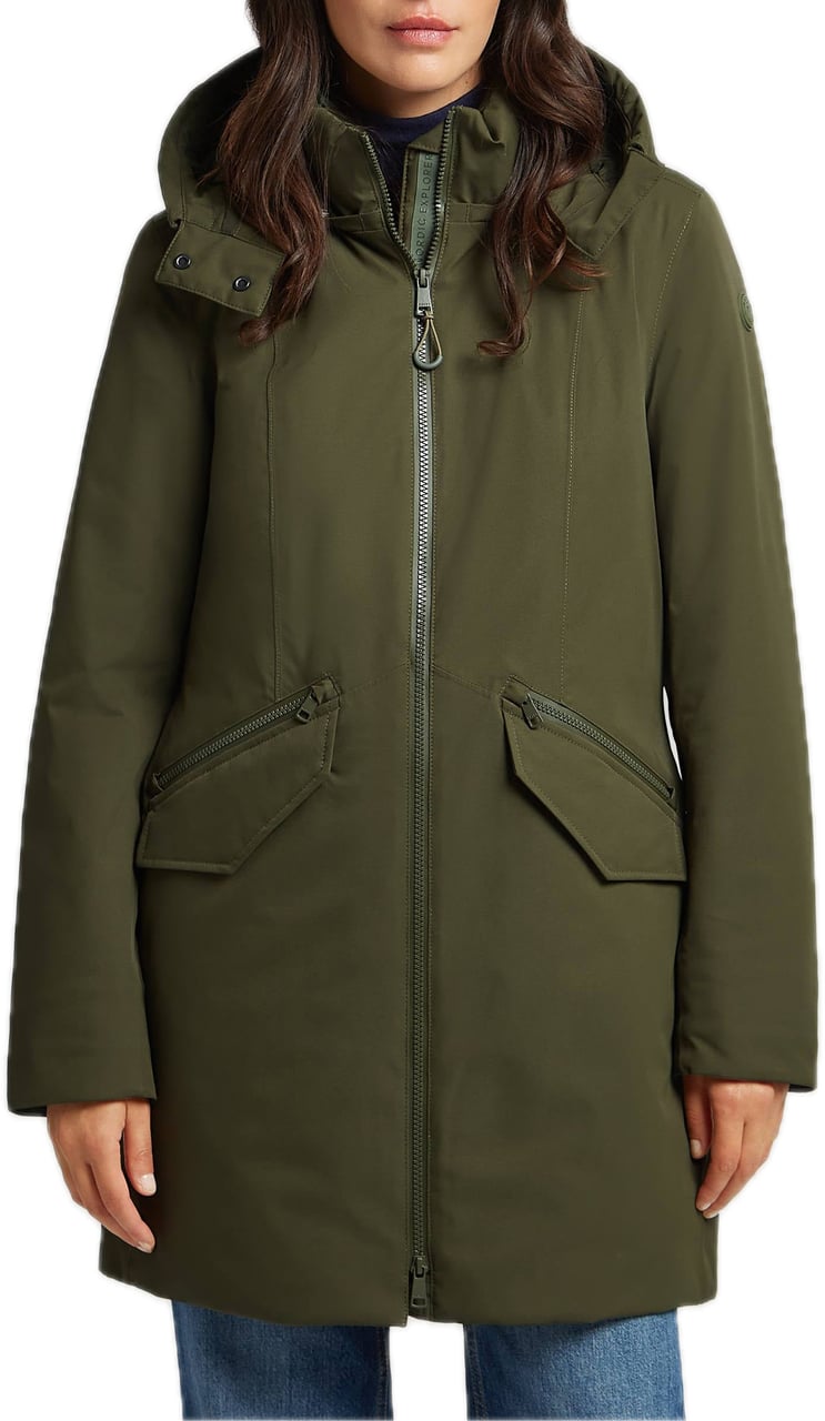 Reset Freya Parka Groen