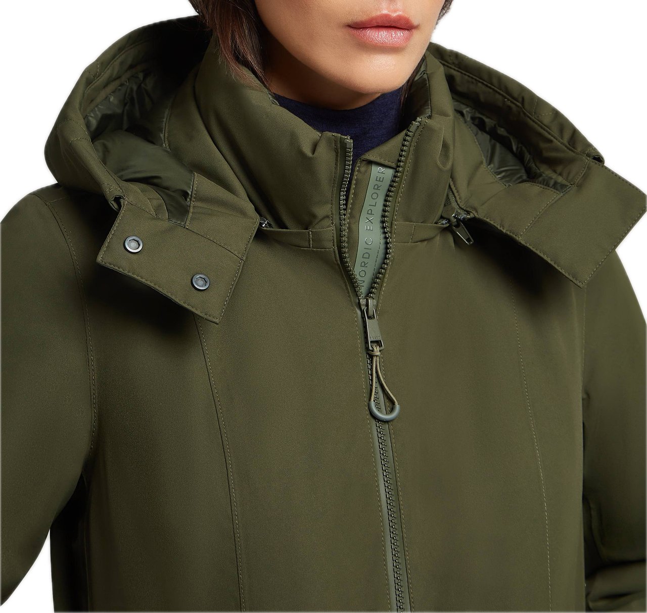 Reset Freya Parka Groen
