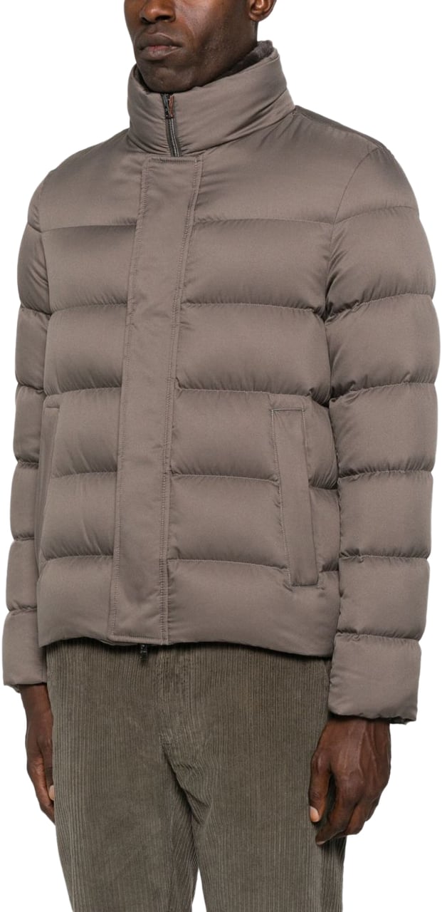 Herno Coats Brown Bruin