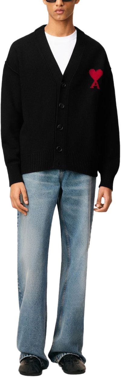 AMI Paris Sweaters Black Zwart