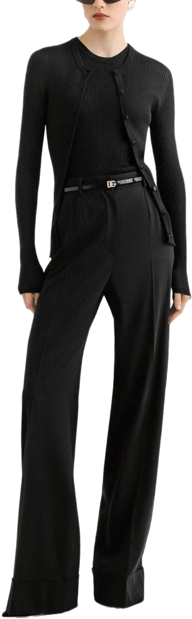Dolce & Gabbana Trousers Black Zwart