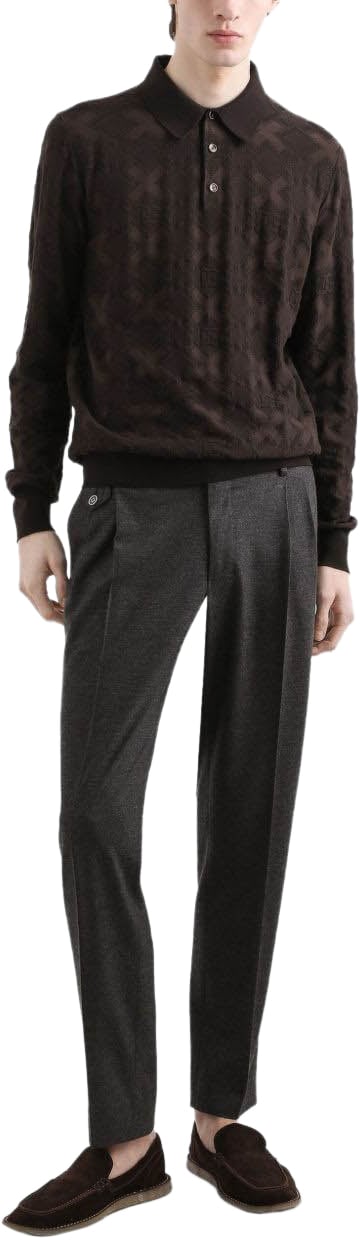 Dolce & Gabbana Trousers Grey Grijs