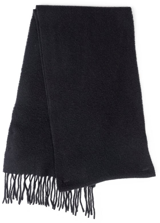 AMI Paris RED AMI DE COEUR SCARF BLACK Zwart