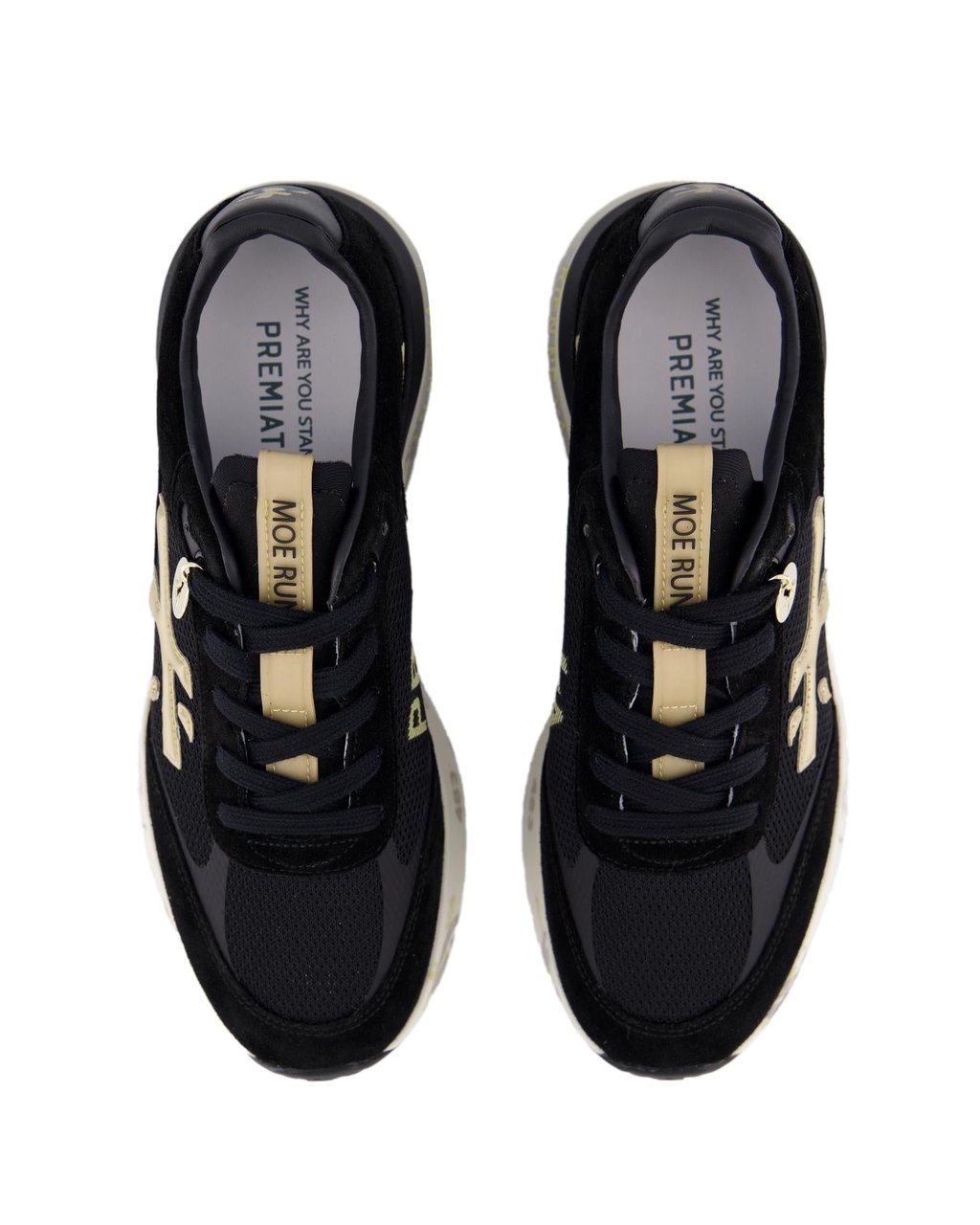 Premiata Dames Moerund Sneaker Zwart