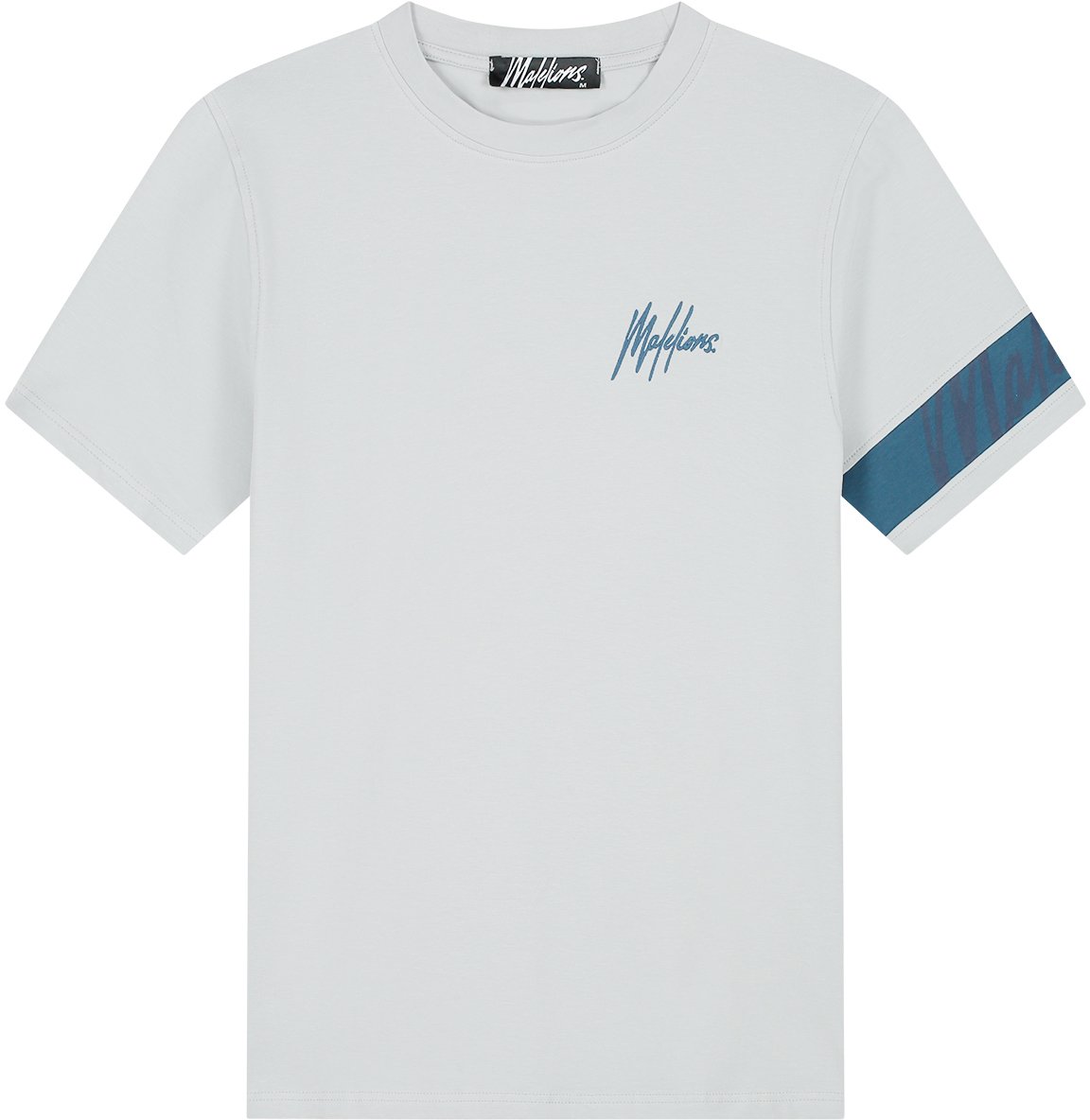 Malelions Malelions Men Captain T-Shirt Grijs
