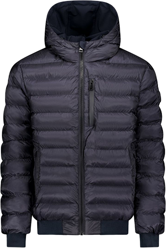 Airforce Airforce Hooded Reversible Jacket Blauw