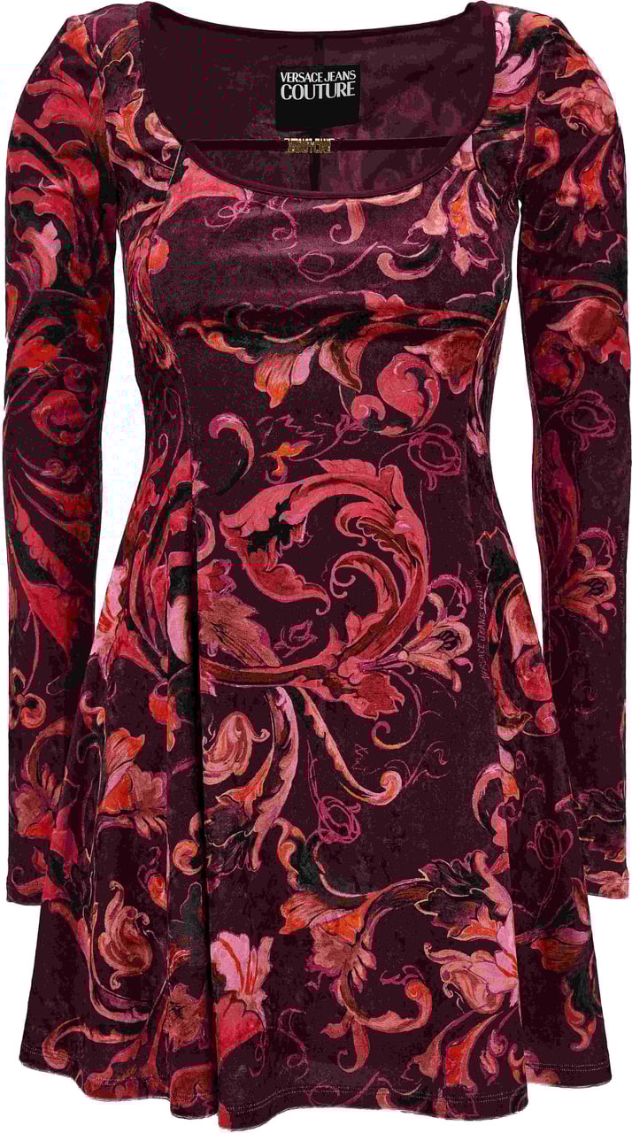 Versace Jeans Couture Dresses Purple Paars