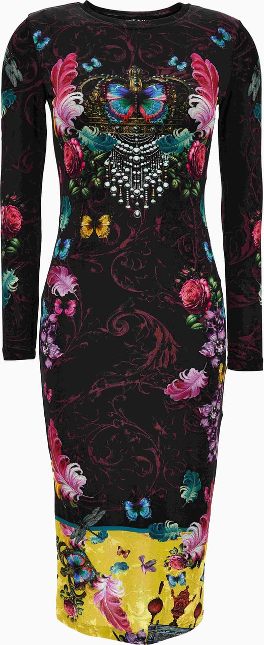 Versace Jeans Couture Dresses Black Zwart