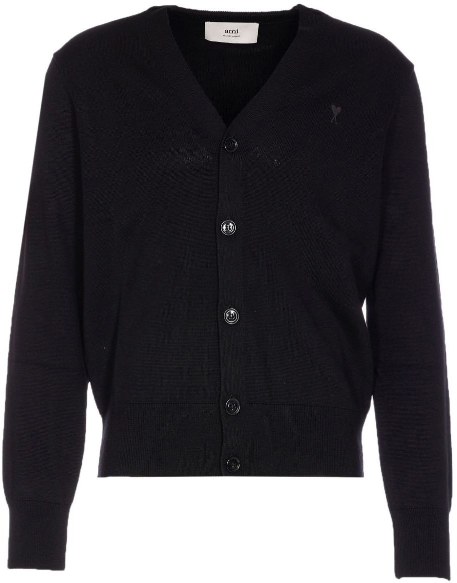 AMI Paris Sweaters Black Zwart