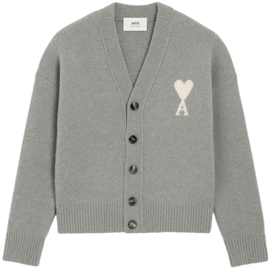 AMI Paris Sweaters Gris Grijs