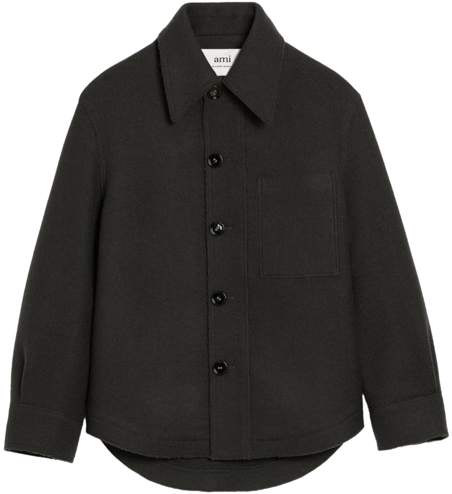 AMI Paris Jackets Grey Grijs