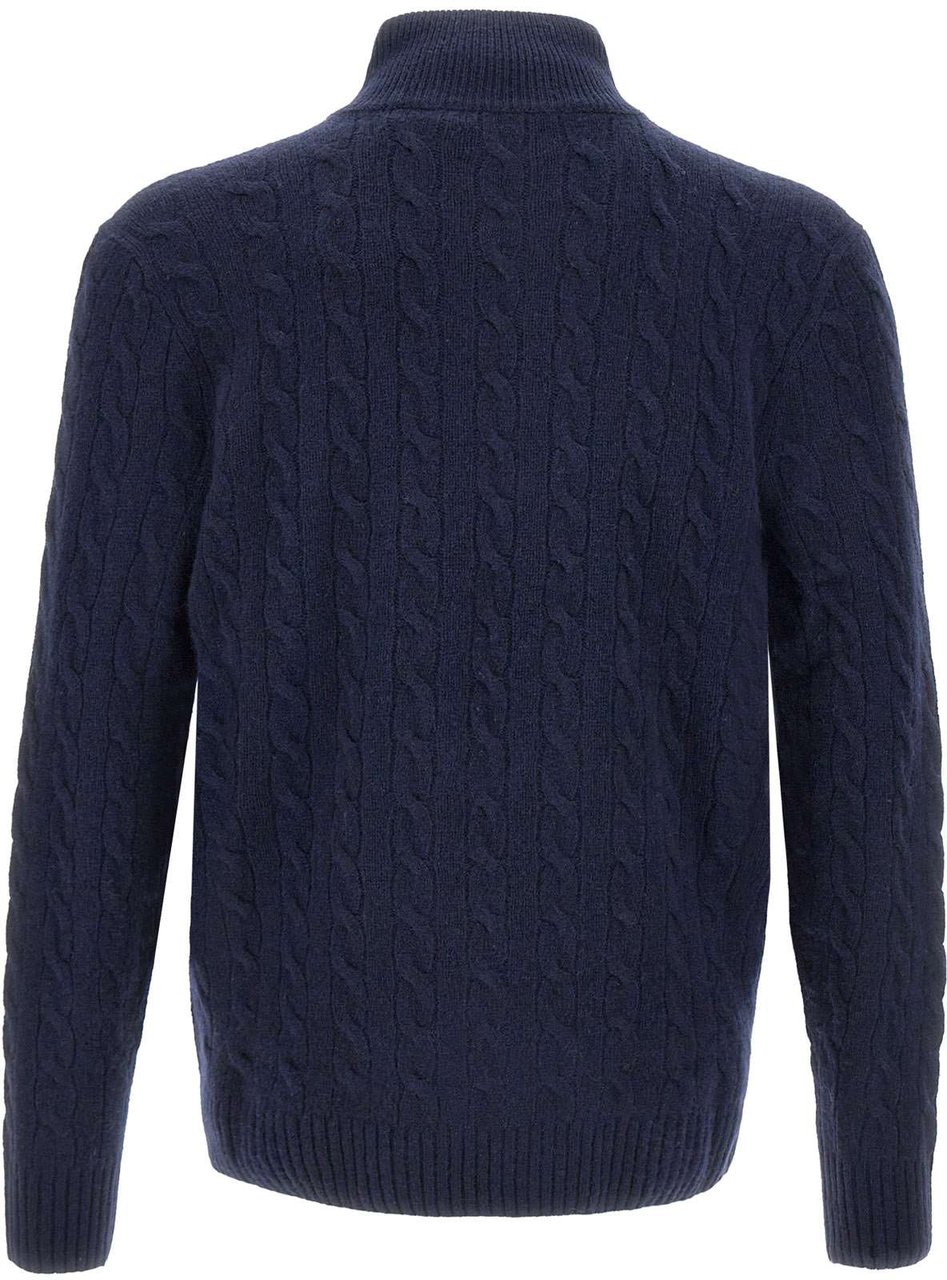 Ralph Lauren Polo Sweaters Blue Blauw