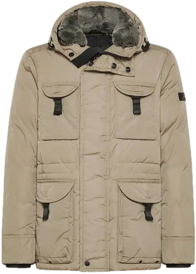 Peuterey Aiptek Nbe 03 Fur Taupe Taupe
