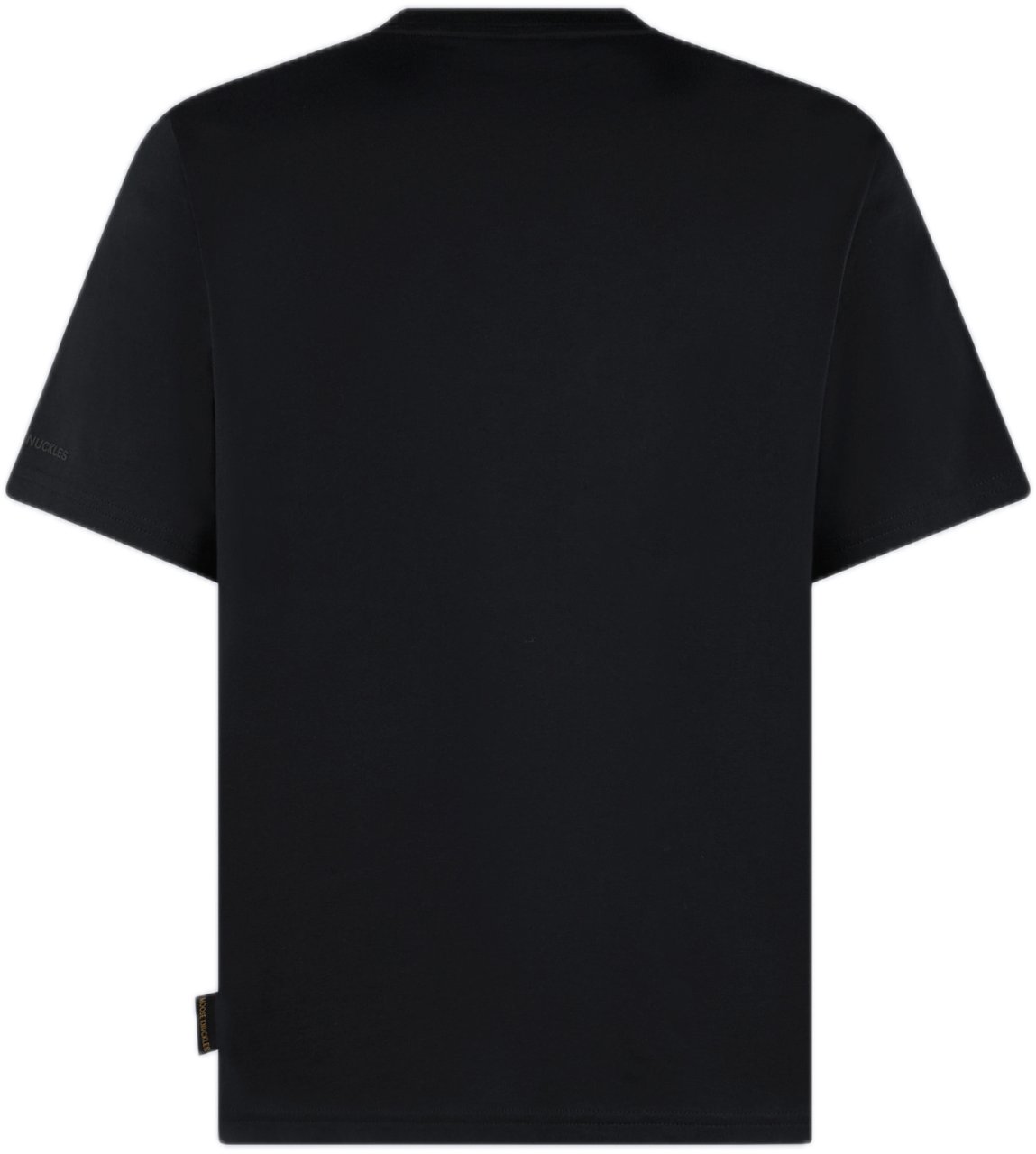 Moose Knuckles Crescent Tee Black/Gold Zwart