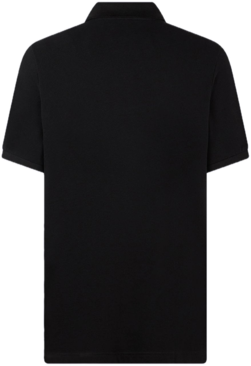 Moose Knuckles Everett Polo Black/Gold Zwart