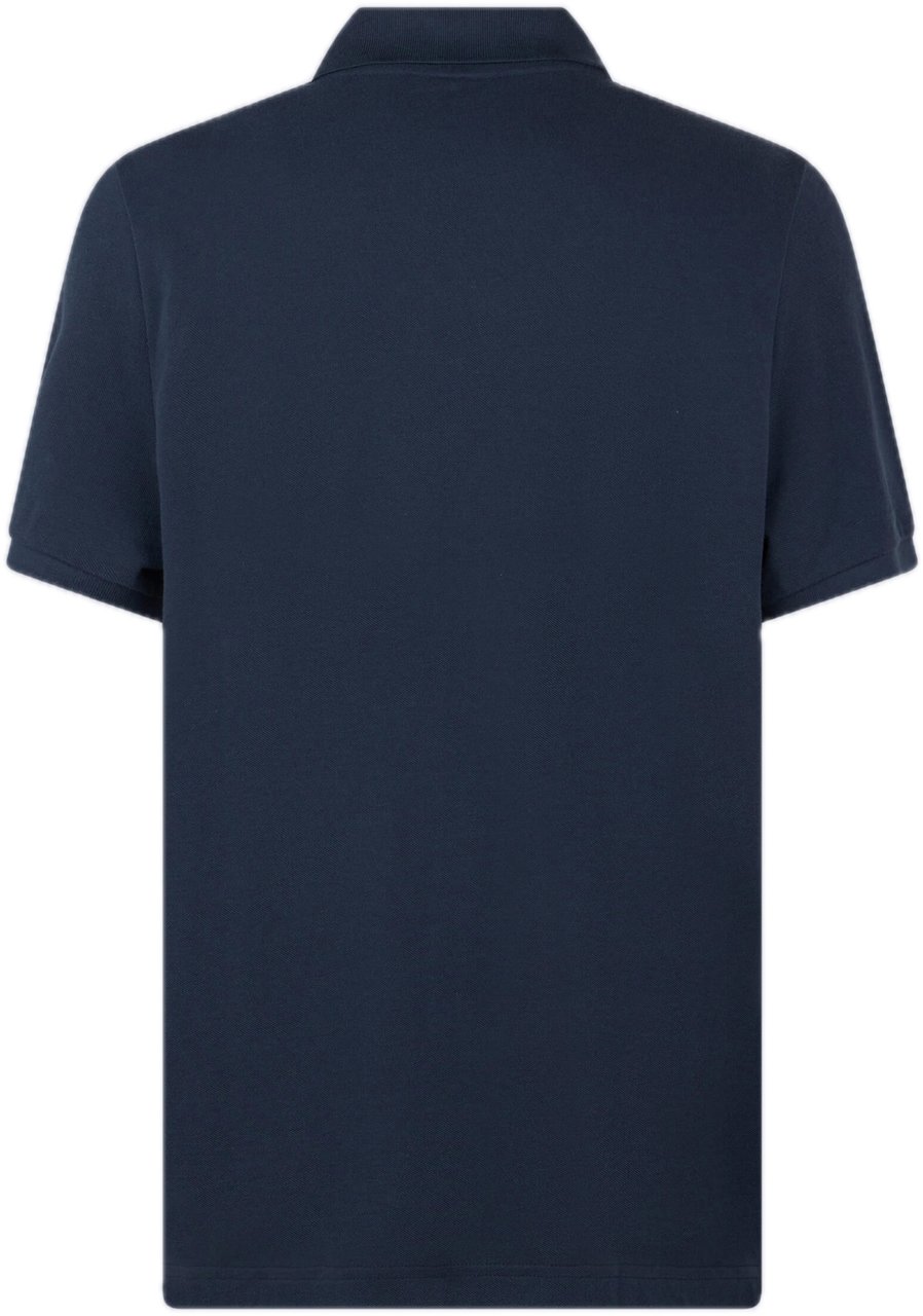 Moose Knuckles Everett Polo Navy/Gold Blauw