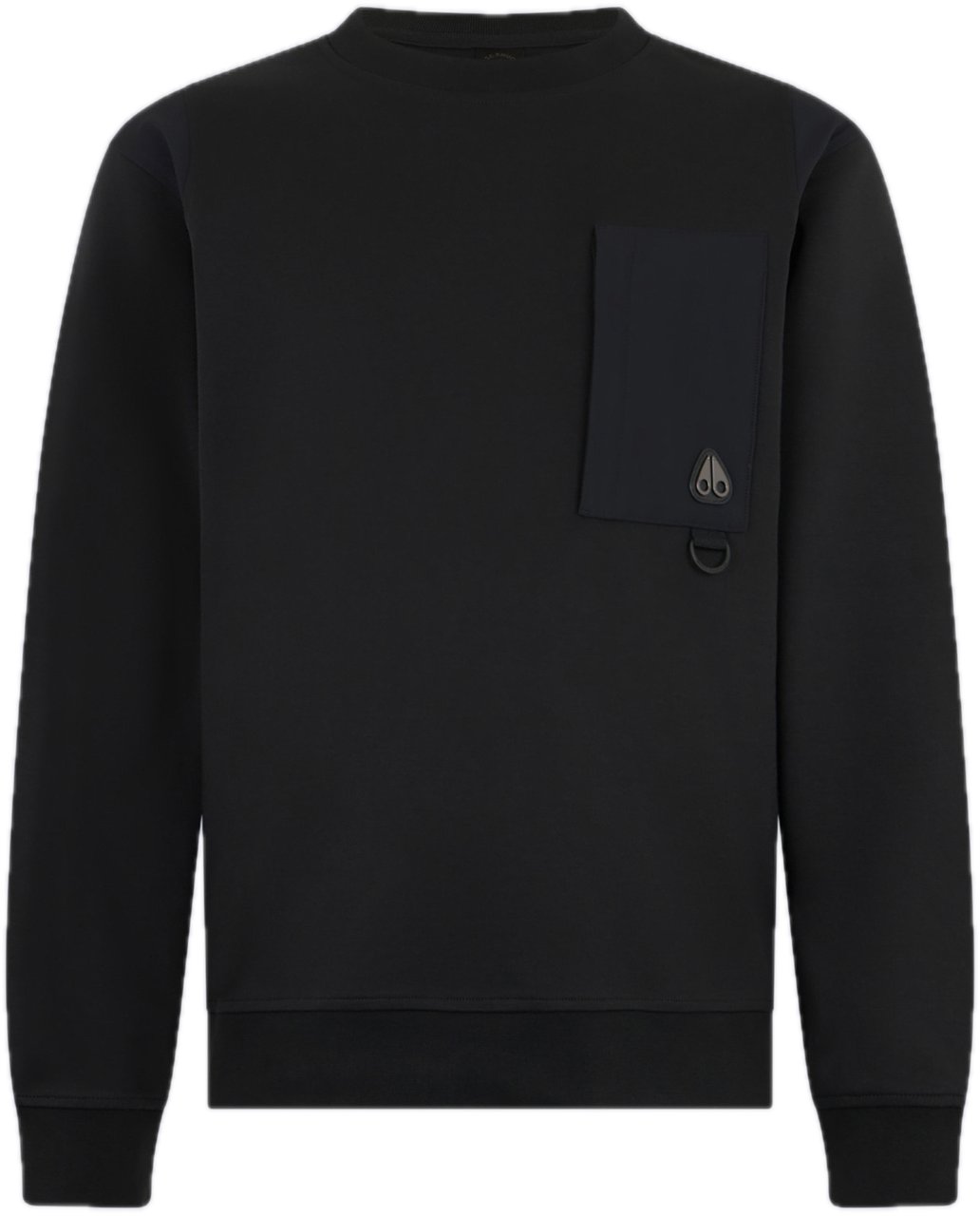 Moose Knuckles Dalon Crewneck Black Zwart