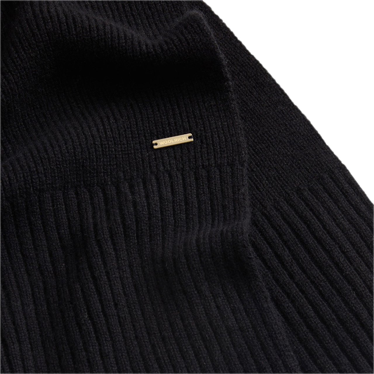 Woolrich Pure Cash Scarf Zwart