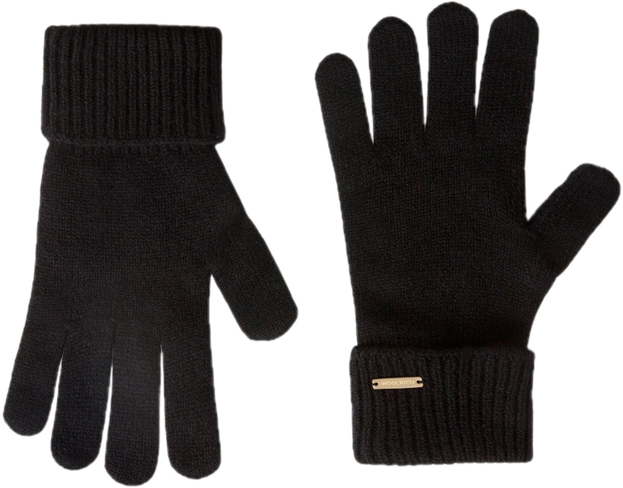 Woolrich Pure Cash Gloves Zwart