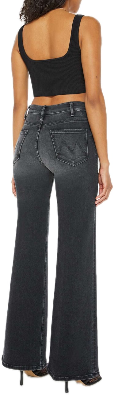 Mother Denim Not Today Satan Zwart