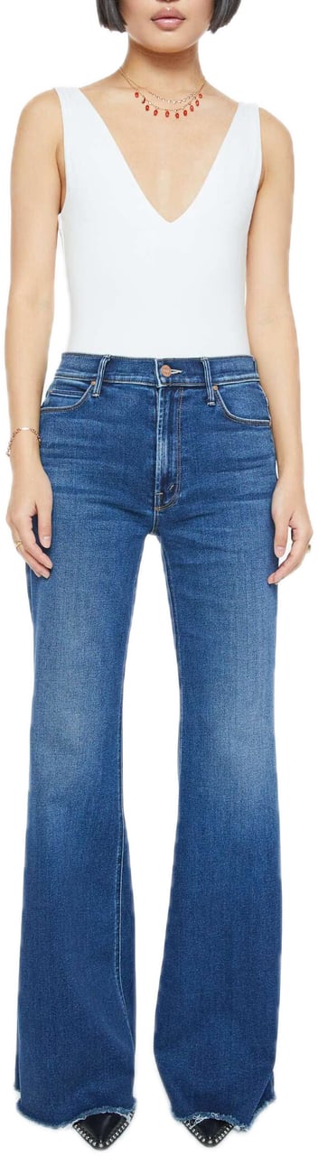 Mother Denim Scorchin Hot Blauw