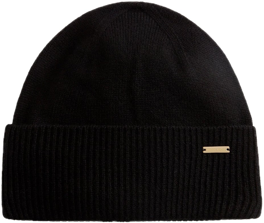 Woolrich Pure Cash Beanie Zwart