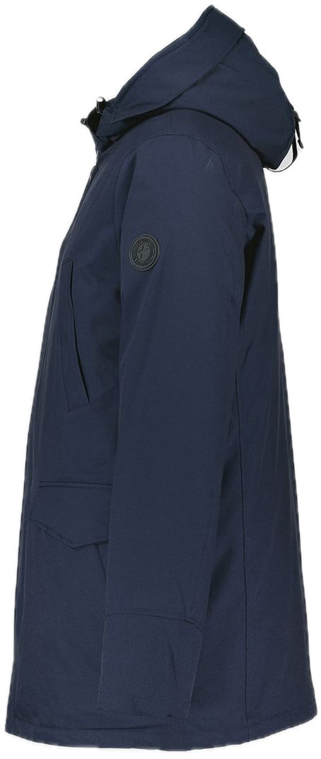 Airforce M0486 slimfit herringbone Dark Navy Blauw