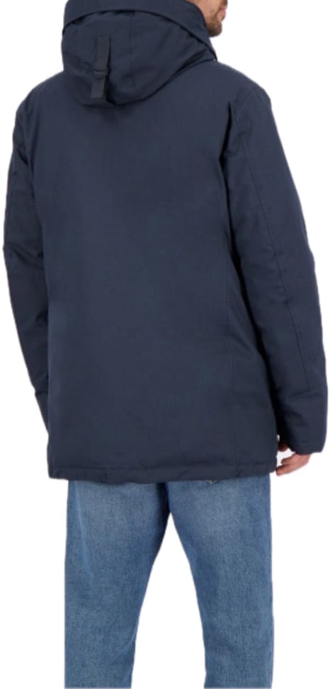 Airforce M0486 slimfit herringbone Dark Navy Blauw