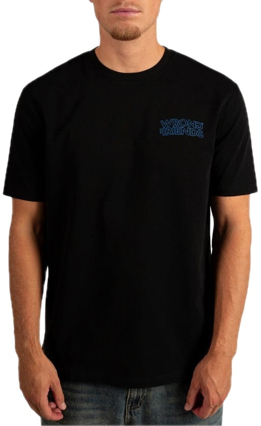 Wrong Friends Walden T-shirt Zwart