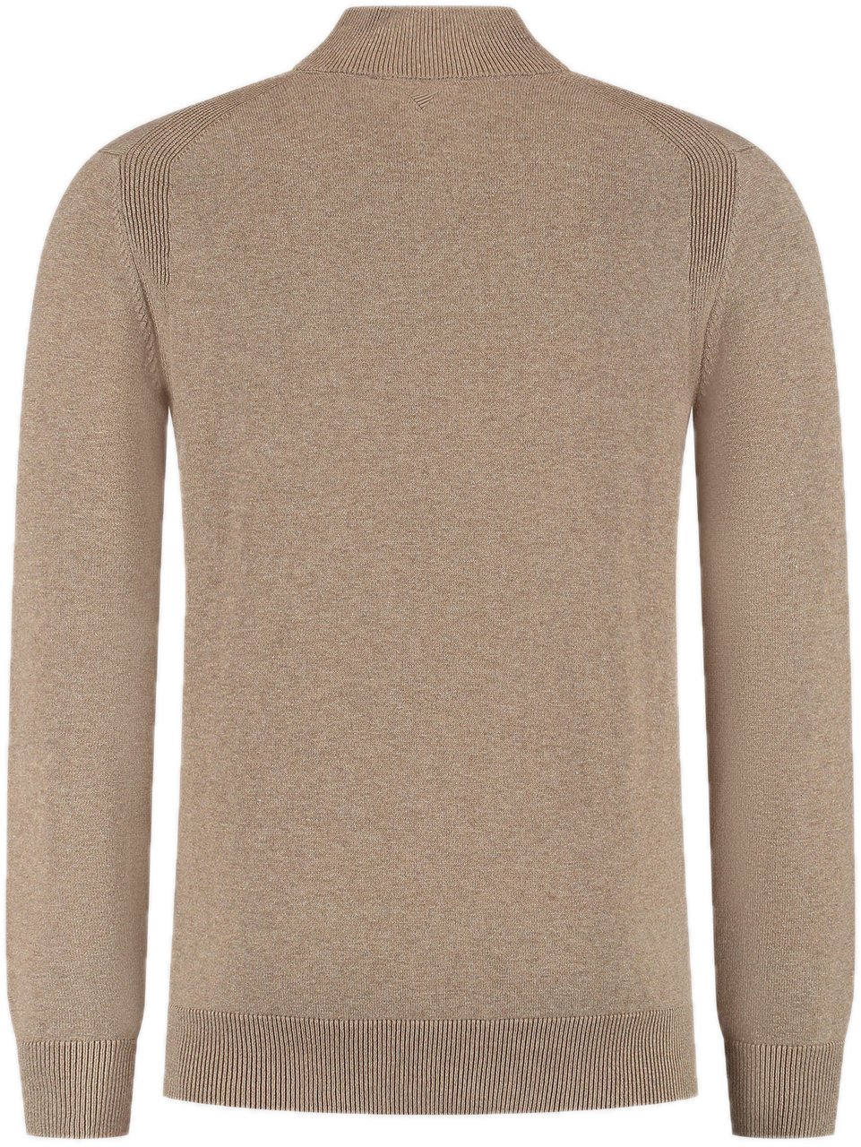 Pure Path Knit Hidden Half-zip Sweater taupe Taupe
