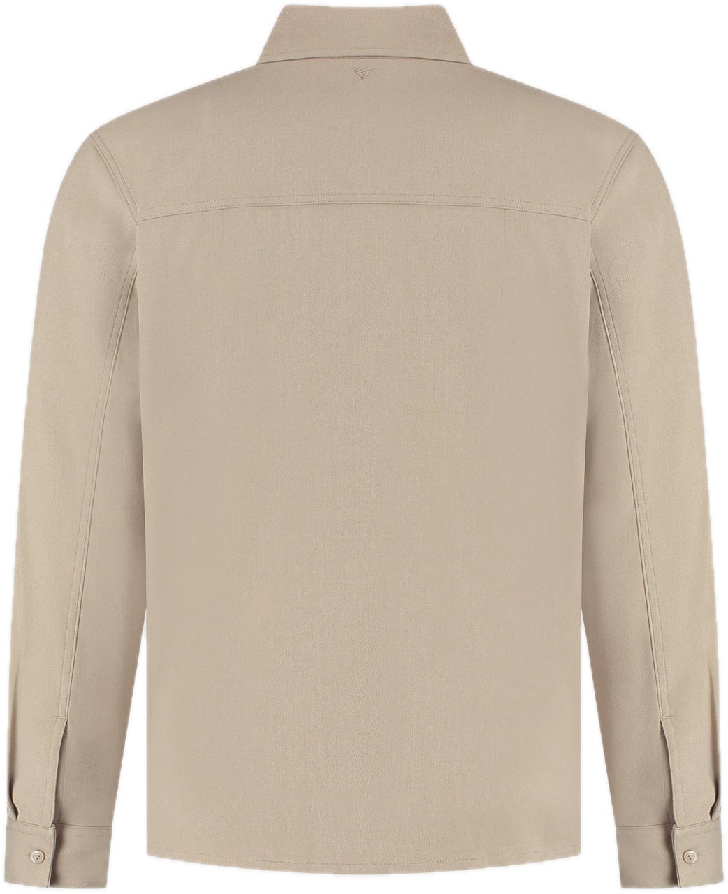 Pure Path Twill Overshirt Camel beige zand Beige