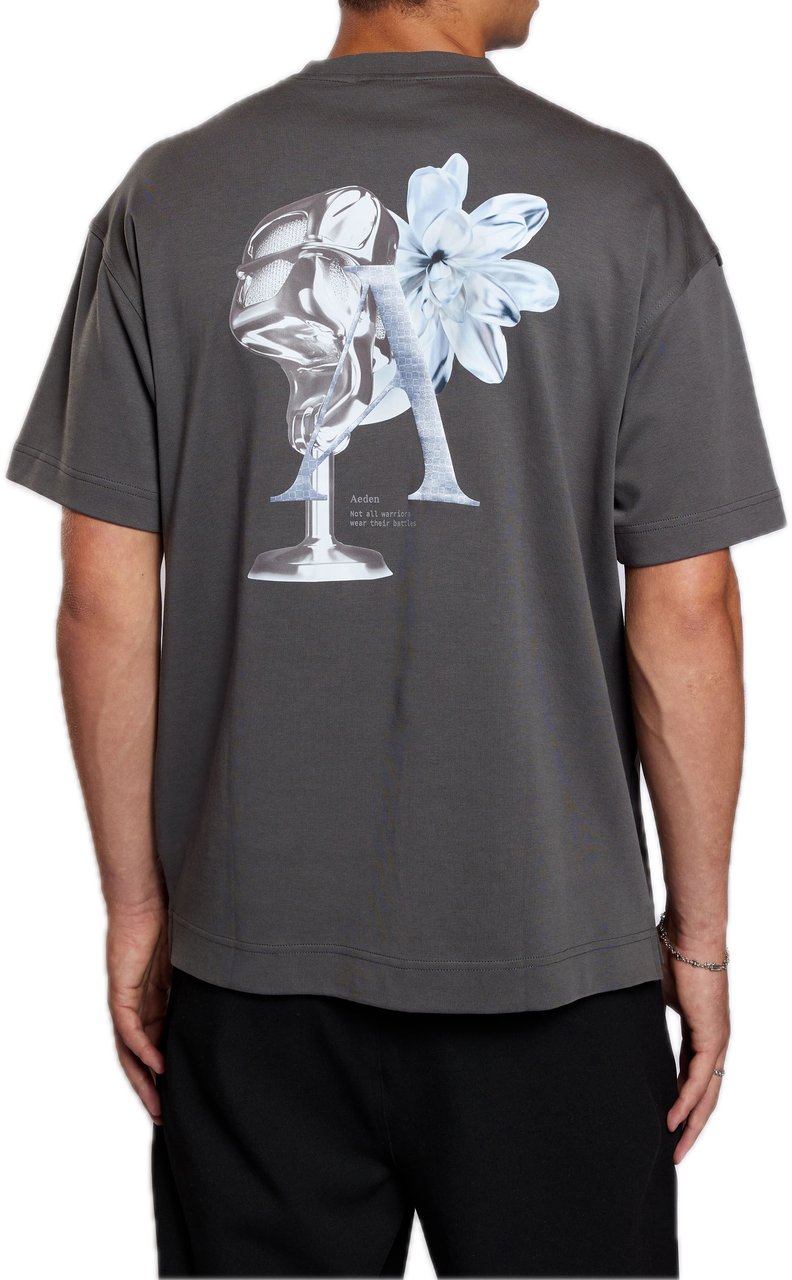 Aeden Noe Tee Dark Shadow Grijs
