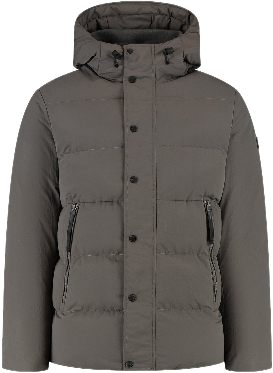 Pure Path Hooded Jacket Light Brown Beige