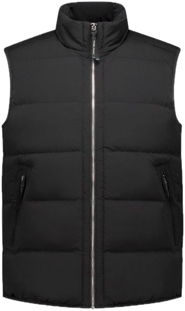 Pure Path Padded Bodywarmer Black Zwart