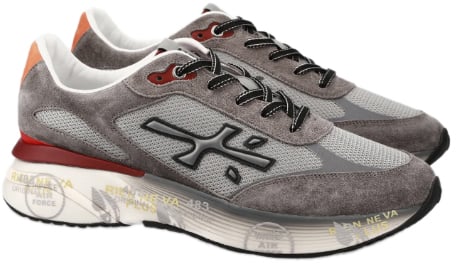Premiata Sneakers Grey Grijs