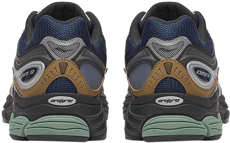 Saucony Sneakers Progrid Omni 9 Brown/Navy Divers