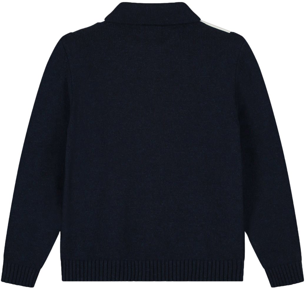 Arte Antwerp Cardigan Knit Blu/Bianco Blauw