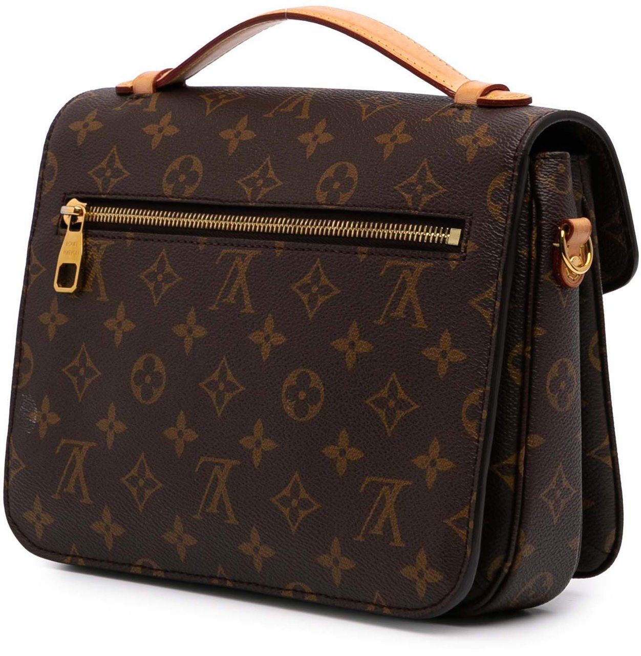 Louis Vuitton Monogram Pochette Metis Bruin