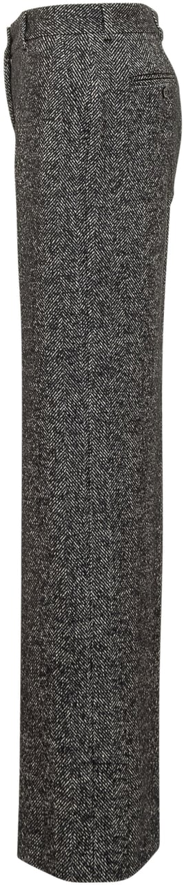 Dolce & Gabbana Dolce & Gabbana Pantaloni in Lana Zwart