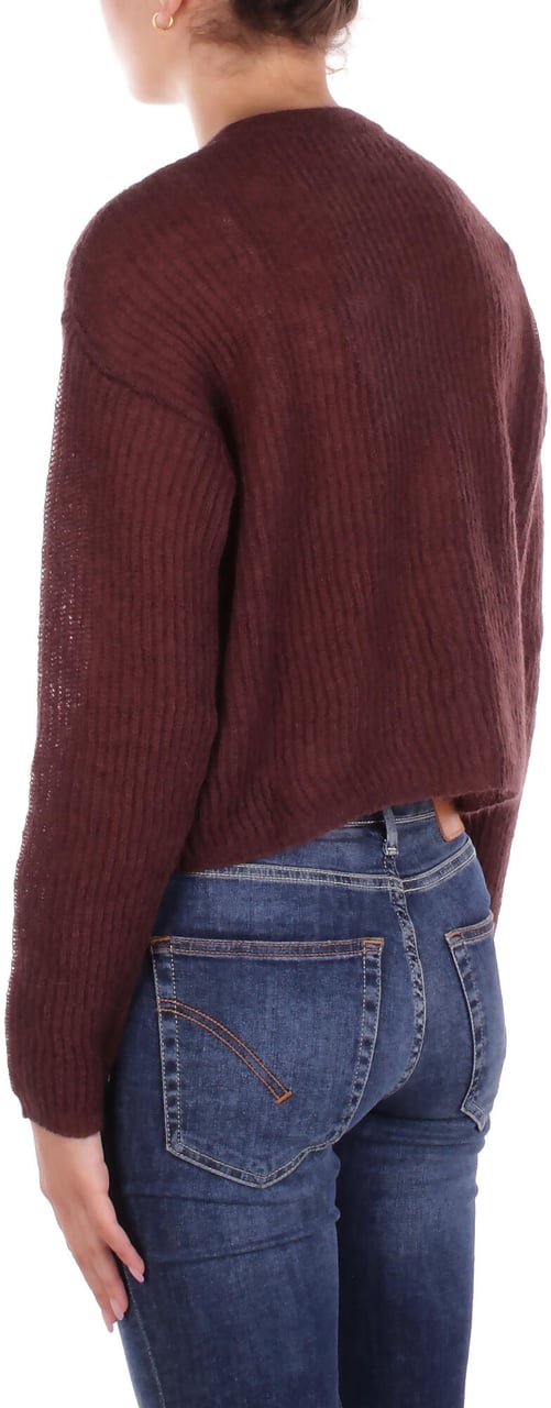 Max Mara Sweaters Borgogna Maroon