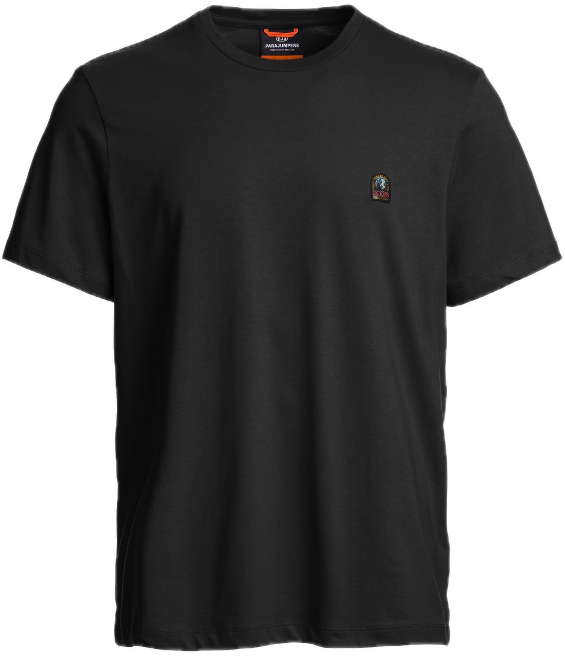 Parajumpers Patch Tee Man Black Zwart