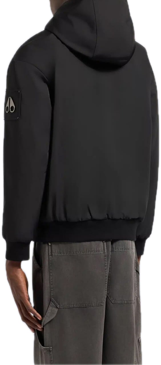 Moose Knuckles Roland Reversible Bunny Black Zwart