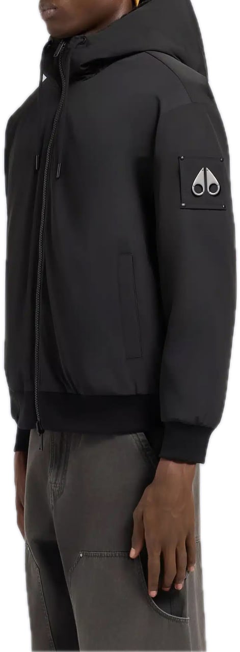 Moose Knuckles Roland Reversible Bunny Black Zwart